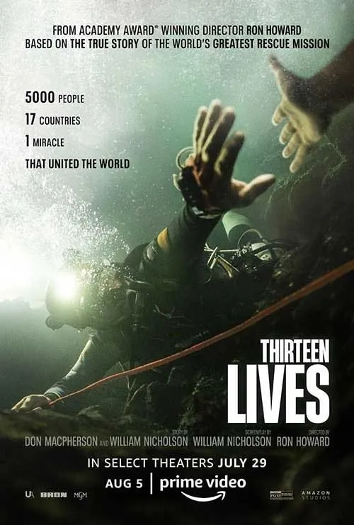 Thirteen Lives movie poster in Joyful IPTV viewing gallery